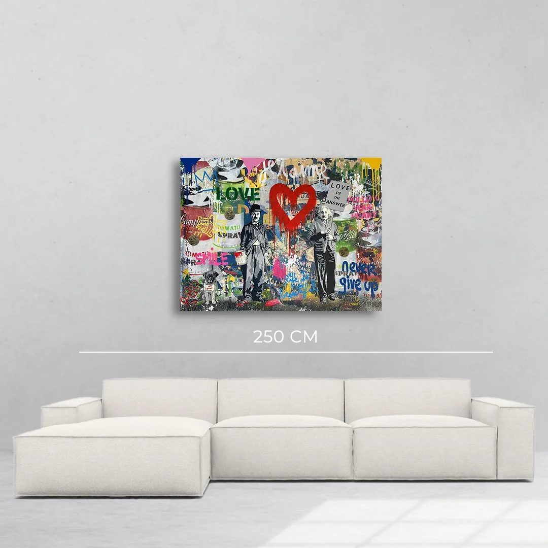 Juxtapose 2023 by Mr. Brainwash — Ze Art Co